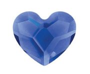 Origami Owl Sapphire Heart Swarovski Crystal, Blue