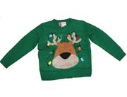 NWT Great Christmas Sweater Ugly Contest Reindeer Medium Women green Party Gift