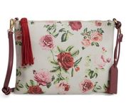 Sole Society Issia floral clutch with removable strap NWT