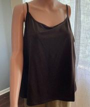 Women's Studio 1940 Brown Bronze Camisole Spaghetti Straps, 16W, NWOT