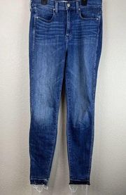 Ayr Jeans Women 31 The Riser Medium Wash High Rise Skinny Jeans