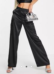 Satin Wide Leg Pants