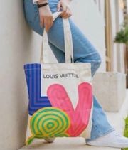 Authentic Louis Vuitton Limited Edition Canvas
Novelty Eco Bag/Tote. NWT