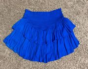 blue boutique skirt