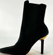 High Kickstand Stretch High Heel Pull-On Booties