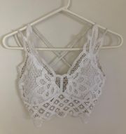 White Laced Bralette