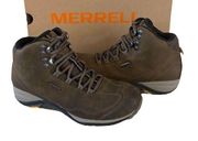 Merrell Women's Siren Traveller 3 Mid Vibram Waterproof Hiking Boot Brown Size 8