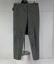 ladies WHITE Black House Market pants size 6R