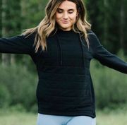 Active Quilted Combo Sweatshirt