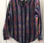 Ladies panhandle slim blouse large (mc)