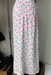 Hollister Co. Floral Maxi Skirt M