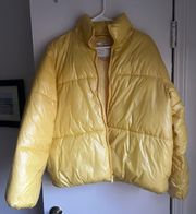 Yellow Puffer Jacket