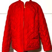 CHARTER CLUB QUILTED JACKET SIZE XL IN RED. NWOT