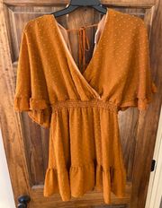 Burnt Orange Dress