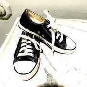 Converse NWOT OPOEE Canvas Sneakers Low Top  Style Black New Size:38/ 7 upto 7.5