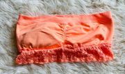 Aerie Orange Small Bandeau Bra