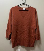 Wilfred Free burnt orange sweater‎ size Large