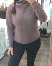 Avia medium plum color cozy athleisure sweatshirt