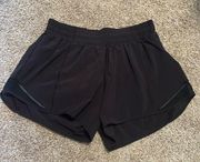 Lulu Lemon shorts - black, 4”, low-waisted