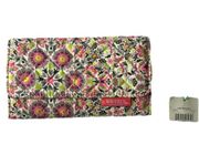 Waverly Impressions Large Trifold Wallet Pink Kaleidoscope