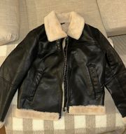 Divided Leather Jacket