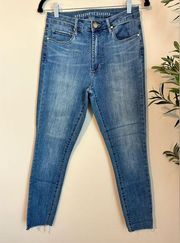 Articles of Society Women's Straight leg blue field wash Jeans 27