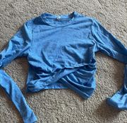 Workout Crop Long Sleeve