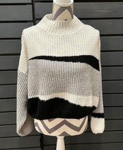 TopShop small funnel neck cropped sweater