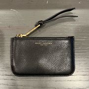 Marc Jacobs Black Coin Card Key Pouch Wallet