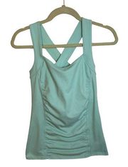 SOYBU WOMENS RUCHED WORKOUT TOP