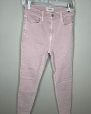 Baldwin Pink‎ Karlie High Rise Skinny Jeans