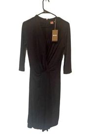 Hugo Boss Exandria Black Dress, NWT, Size M, B69,  $155