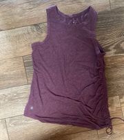 Maroon Tank-top