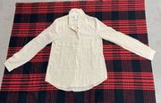 Size 2 Button down Shirt Slik Top