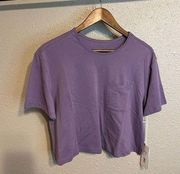 Johnny Was Calme Boxy Pocket Tee Size Small NWT