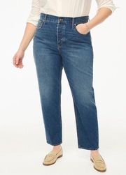 J.Crew Factory Driggs Premium Edition Mid Rise Straight Leg Jeans, Size W33 L30