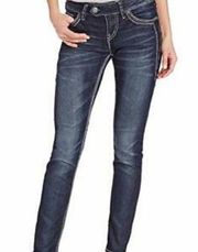 NEW Silver Jeans Tuesday Mid Rise Skinny Jean 25