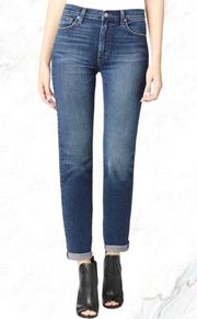 Joe's Jeans NWT The Niki Boyfriend Mid Rise Medium Blue Wash Jeans