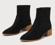 Oakleigh Faux Suede Ankle Boots