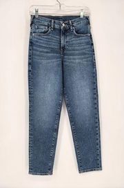 True Religion Medium Wash High Rise Mom Jean Women's Size 26