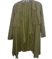 Line & Dot olive green jacket