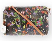 Piero Guidi Magic Circus Print Crossbody Bag Multicolor Adjustable Strap