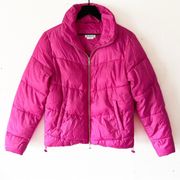 Lovers and Friends Women’s S Maggie Puffer Jacket Pink