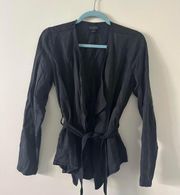 Lucky Brand  Black Wrap Jacket