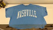 Nashville oversized shirt