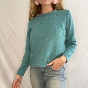 L.L.Bean Vintage Blue Sweater