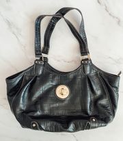 // Black Small Handbag Tote