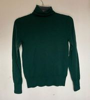 J. Crew Mercantile- Women’s Green Turtleneck Size S