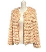 NWT - Feather fringe jacket - small