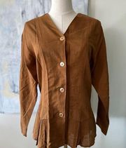 Vintage United Colors of Benetton Linen Jacket‎